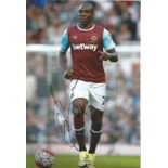 Angelo Ogbonna Signed West Ham 8x12 Photo. Good Condition. All signed pieces come with a Certificate