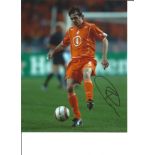 Football Philip Cocu signed 10x8 colour photo pictured playing for Holland. Good Condition. All