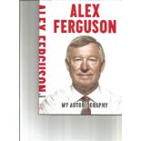Alex Ferguson signed hardback book titled My Autobiography signature on the inside title page. 402