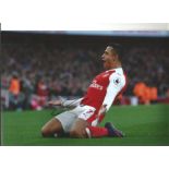 Football Alexis Sanchez signed 12x8 colour photo pictured while playing for Arsenal. Alexis