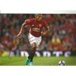 Football Antonio Valencia signed 12x8 colour photo pictured in action for Manchester United. Luis