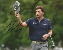 Golf Kevin Kisner 10x8 signed colour photo. Good Condition. All signed pieces come with a