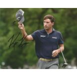 Golf Kevin Kisner 10x8 signed colour photo. Good Condition. All signed pieces come with a