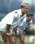 Neil Back Signed England Rugby 8x10 Photo. Good Condition. All signed pieces come with a Certificate