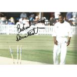 Cricket Devon Malcolm Signed 12 x 8 inch cricket colour photo. Good Condition. All signed pieces