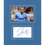 Football Pablo Zabaleta 12x10 mounted signature piece includes signed album page and colour photo
