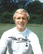 Phil Beal Signed 1960s Tottenham Hotspur 8x10 Photo. Good Condition. All signed pieces come with a