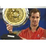 Tennis Richard Gasquet signed 12x8 colour photo. Richard Gabriel Cyr Gasquet (born 18 June 1986)