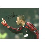Football Dida signed 10x8 colour photo pictured while playing for AC Milan. Nelson de Jesus