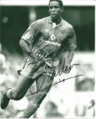 Ken Monkou Signed Chelsea 8x10 Photo. Good Condition. All signed pieces come with a Certificate of
