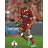 Rhian Brewster Signed Liverpool 8x10 Photo. Good Condition. All signed pieces come with a