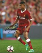 Rhian Brewster Signed Liverpool 8x10 Photo. Good Condition. All signed pieces come with a