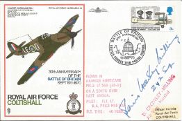 Royal Air Force Coltishall 30th Anniversary of the Battle of Britain September 19th, 1970 RAF cover.