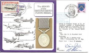 Battle of Britain WW2 fighter pilot Wg Cdr Anderson 504 Sqn signed cover. The Award of the