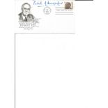 WW2 Viscount Portal of Hungerford signed USA 1966 Franklin D Roosevelt FDC. Good Condition. All