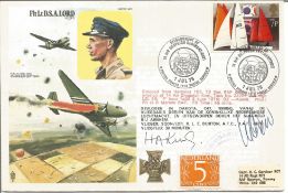 Arnhem Flt Lt D. S. A. Lord RAF cover No 1139 of 1253. Air dropped from Hercules 186 dated 7Sept1976
