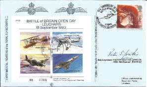 Sub Lieutenant Victor Soutar Lowden signed Battle of Britain Open Day Leuchars cover JSF22.