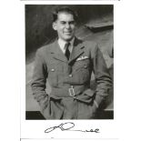 Squadron Leader Kenneth Norman Thomson Lee signed black and white 7x5 portrait photo. Good