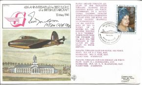 Air Cdre Edward Mortlock Donaldson signed 40th Anniversary of the First Flight of a British Jet