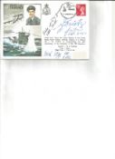 WW2 Boat signed Squadron Leader T. M Bulloch DSO, DFC flown cover signed by Admiral Karl Donitz