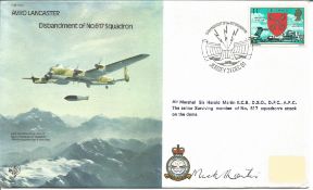Dambuster WW2 pilot Air Marshall Sir Harold Mick Martin DSO DFC, famous Dambuster raid pilot