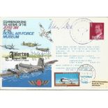 Alan C Deere and Oberst Herbert Ihlefeld signed C51 cover Commemorating the Arrival of the JU 52