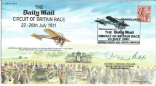 Colonel J Michael Phillips signed The Daily Mail Circuit of Britain Race cover COF 81911. GB