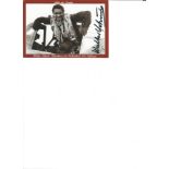 WW2 Luftwaffe fighter pilot Walter Schuck KC signed 6 x 4 inch b/w photo of him getting into his