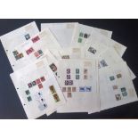 New Zealand stamp collection on 17 loose album pages. Good Condition. We combine postage on multiple