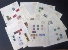 New Zealand stamp collection on 17 loose album pages. Good Condition. We combine postage on multiple