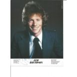 Jim Davidson Comedian Signed Vintage 8x10 Promo Photo. Good Condition. All signed pieces come with a