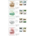 Bahamas FDC dated 9 7 1980. SG557 572. Catalogue value for used stamps £40. Good Condition. We