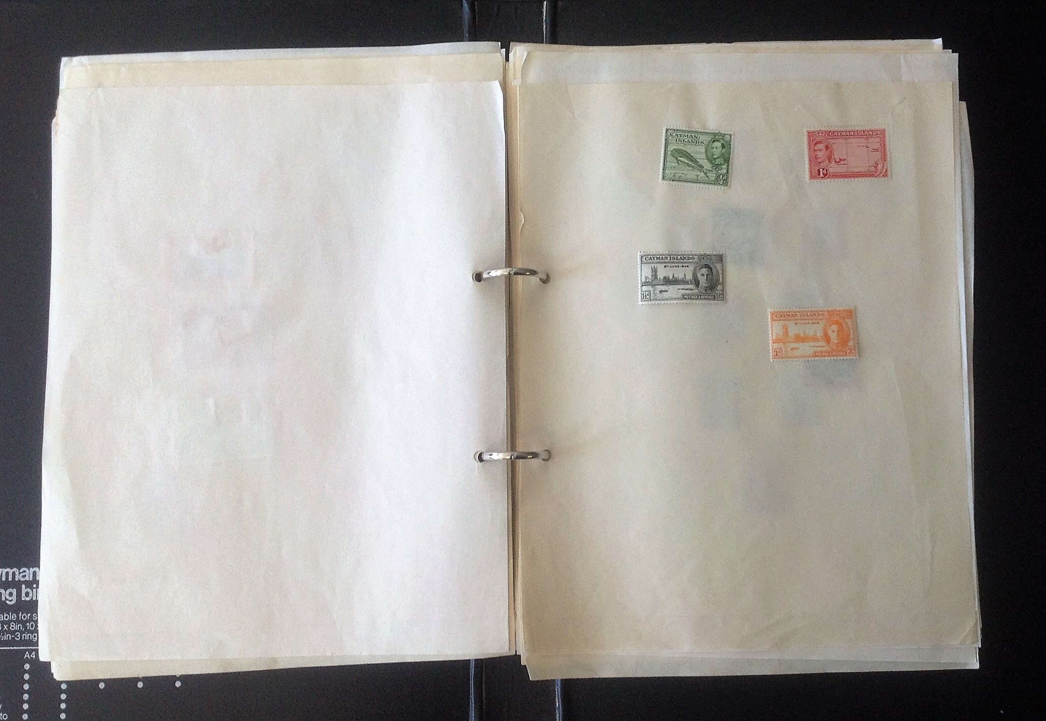 British commonwealth collection in ringed folder on 80 album pages. Not all full pages. All prior to - Image 2 of 5