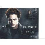 Robert Pattinson signed 10 x 8 colour portrait photo from Twilight. Good Condition. All signed