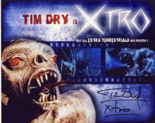 Blowout Sale! Xtro Tim Dry hand signed 10x8 photo. This beautiful hand signed photo depicts Tim