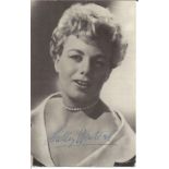 Shelley Winters signed 6x4 black and white postcard photo. Good Condition. All signed pieces come