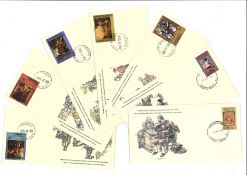 British commonwealth FDC collection. 20 included. Postmarks range between 1978-1980. Promoted by