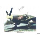 WW2 US fighter ace Charles Shiff 382 Sqn Staplehurst signed 6 x 5 colour photo . Good Condition. All