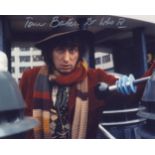 Blowout Sale! Dr. Who Tom Baker hand signed 10x8 photo. This beautiful hand signed photo depicts Tom