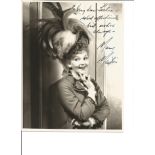 Mary Martin signed 10x8 black and white photo, (December 1, 1913 - November 3, 1990) was an American