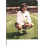 Roy McFarland Signed Card With Derby County 8x10 Photo. Good Condition. All signed pieces come