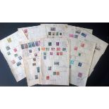European stamp selection on 21 pages. Includes France, Germany, Italy, Monaco, Spain, Switzerland