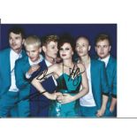 Alphabeat Band Signed 8x10 Photo. Good Condition. All signed pieces come with a Certificate of