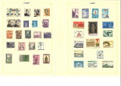 Turkey and Philippines stamp collection on 11 loose album pages. Good Condition. We combine