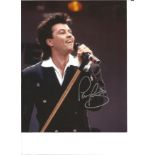 Paul Young signed 10x8 colour photo. Good Condition. All signed pieces come with a Certificate of