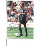 Frank De Boer Signed With Ajax 7x9 Photo. Good Condition. All signed pieces come with a