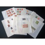 Australian stamp collection on 10 loose pages. Some in mint condition. Good Condition. We combine