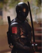 Blowout Sale! GI Joe Ray Park hand signed 10x8 photo. This beautiful hand signed photo depicts Ray