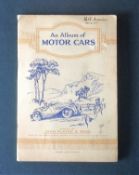 Cigarette card collection in album. 1936 Motor Cars. 45 cards. Good Condition. We combine postage on