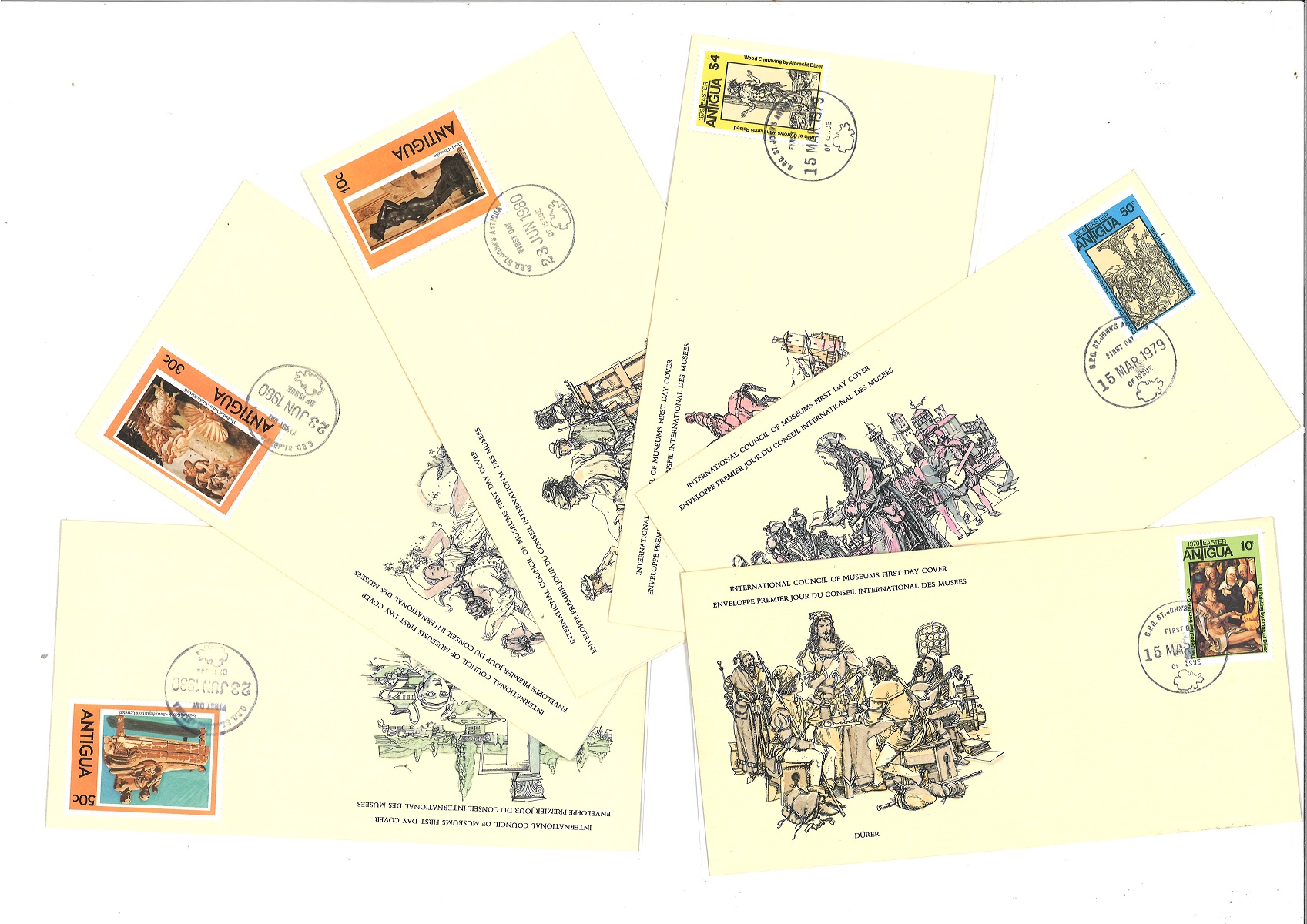 British commonwealth FDC collection. 13 included. Postmarks range between 1978-1980. Promoted by - Image 2 of 2